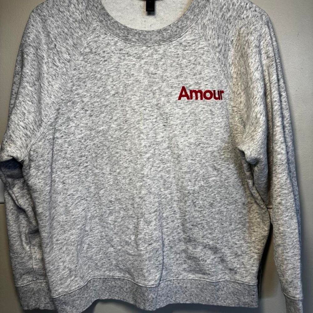 Jcrew Women's Grey Sweatshirt
